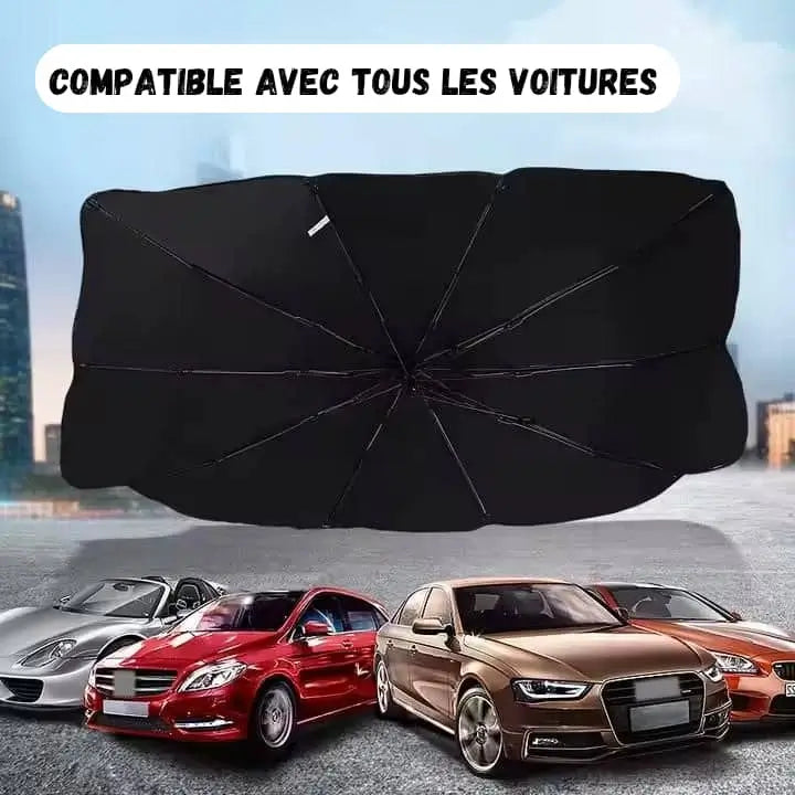 Parasol Auto Anti-Soleil : Le Bouclier Solaire Auto - Le produit N°1 pour protéger votre voiture